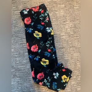 Floral pixie pants